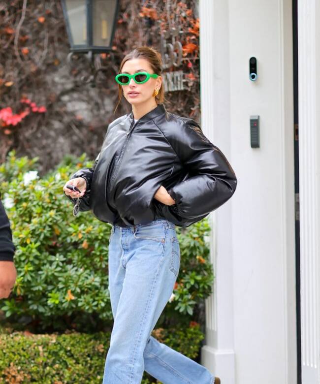 Hailey Bieber en Los Angeles.