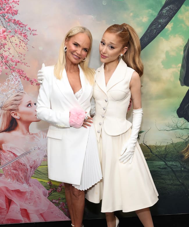 Kristin Chenoweth Y Ariana Grande en 2024