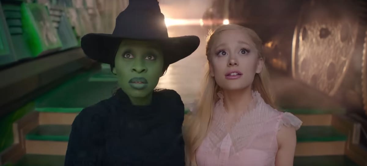 Ariana Grande y Cynthia Erivo en 'Wicked'
