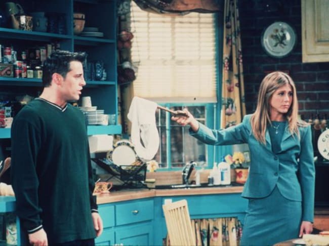 GETTY/ Matt Leblanc y Jennifer Aniston sólo tuvieron una relación profesional y de amistad.