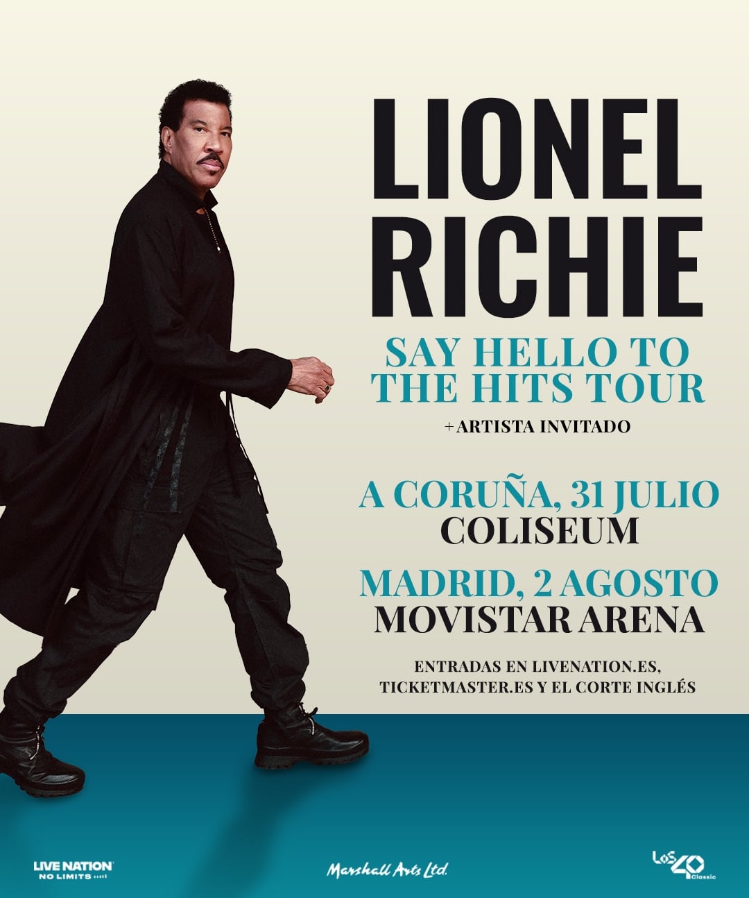 Lionel Richie, gira &#039;Say hello to the hits tour&#039;