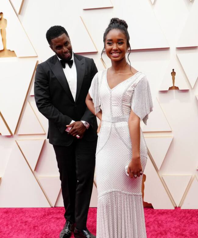 Sean Combs se ha divertido con su hija en los Premios Oscar 2022.