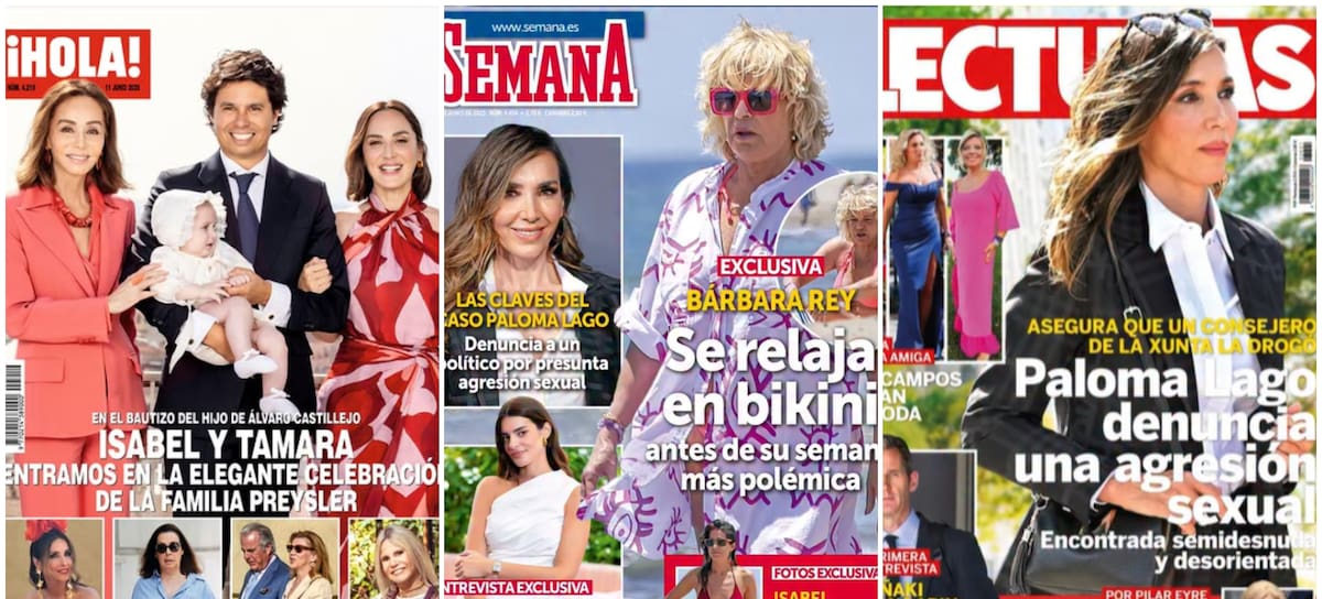 Las portadas de las revistas del corazón de hoy, 11 de junio (Instagram)